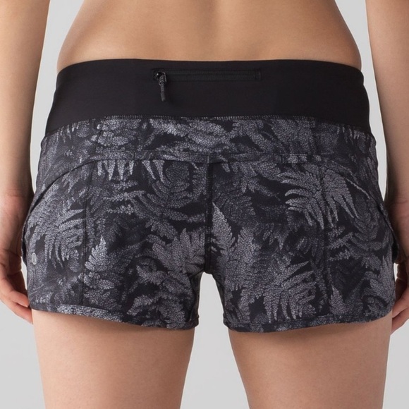 lululemon athletica Pants - Lululemon Speed Short 2.5” Kindred Spirit Black & Grey